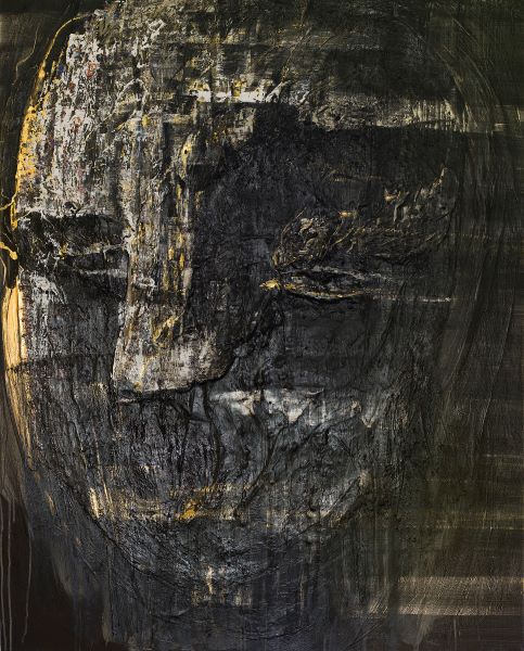 The Wise Man, 2013, Mixed media...anvas, 162x130cm